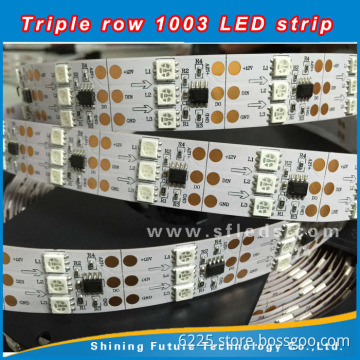 SMD 5050 RGB digital triple led strip with SM16703 ic